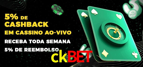 Promoções do cassino ao Vivo ckbet